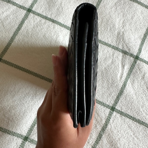 Bottega Veneta Intrecciato black wallet - Picture 6 of 10